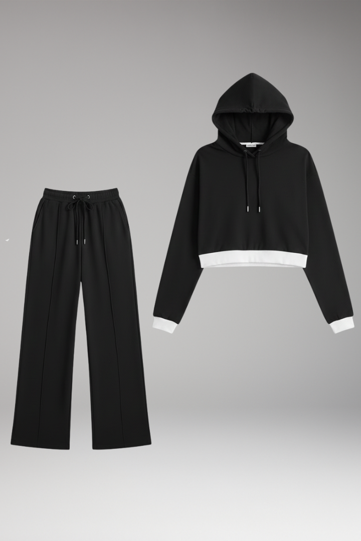 Women's Hooded Sweat Suit - VibreMode