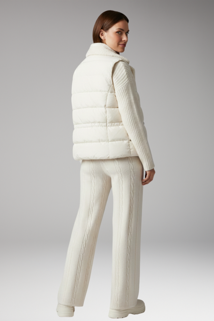 Women's Turtleneck Sweater Set Wide Leg Pants