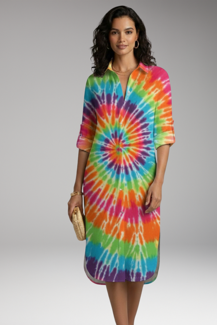 Women's Collar Button Dress Shirt