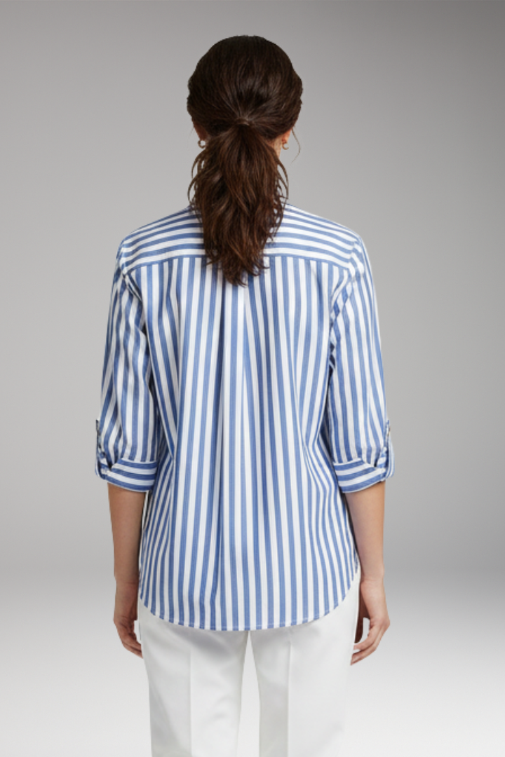 Women's Striped Button Down Shirt