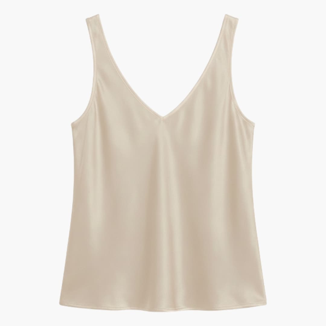 Women's Silk Tank Sleeveless Summer
