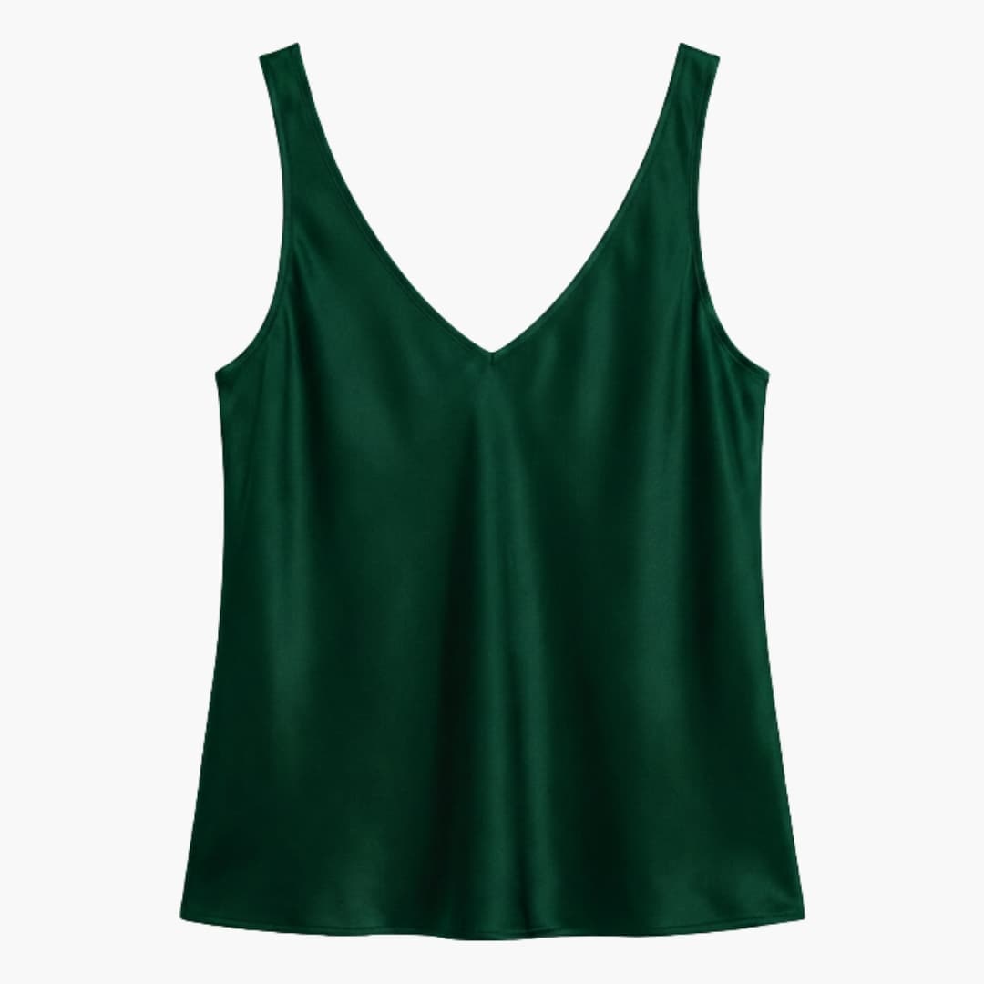 Women's Silk Tank Sleeveless Summer
