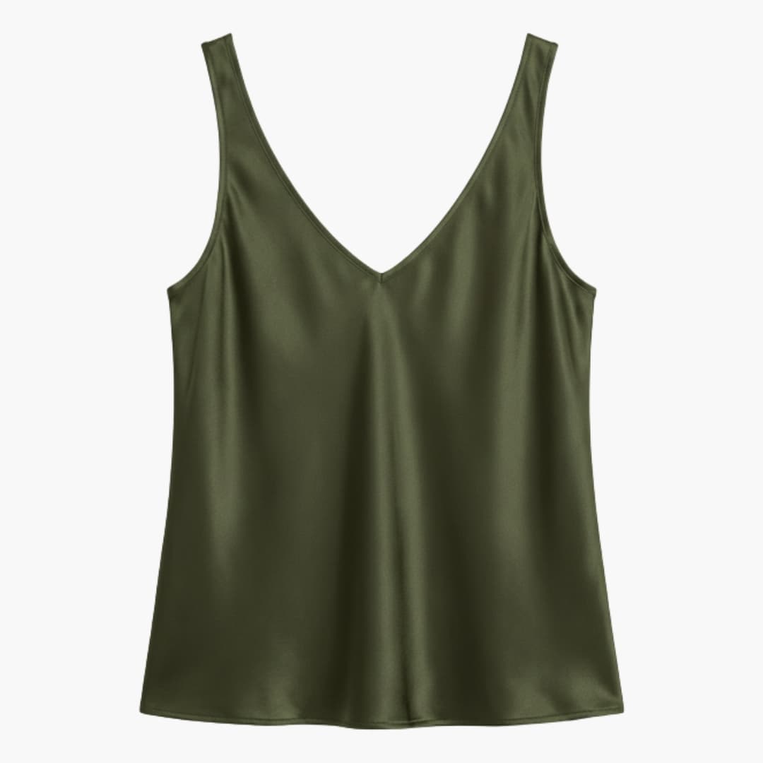 Women's Silk Tank Sleeveless Summer
