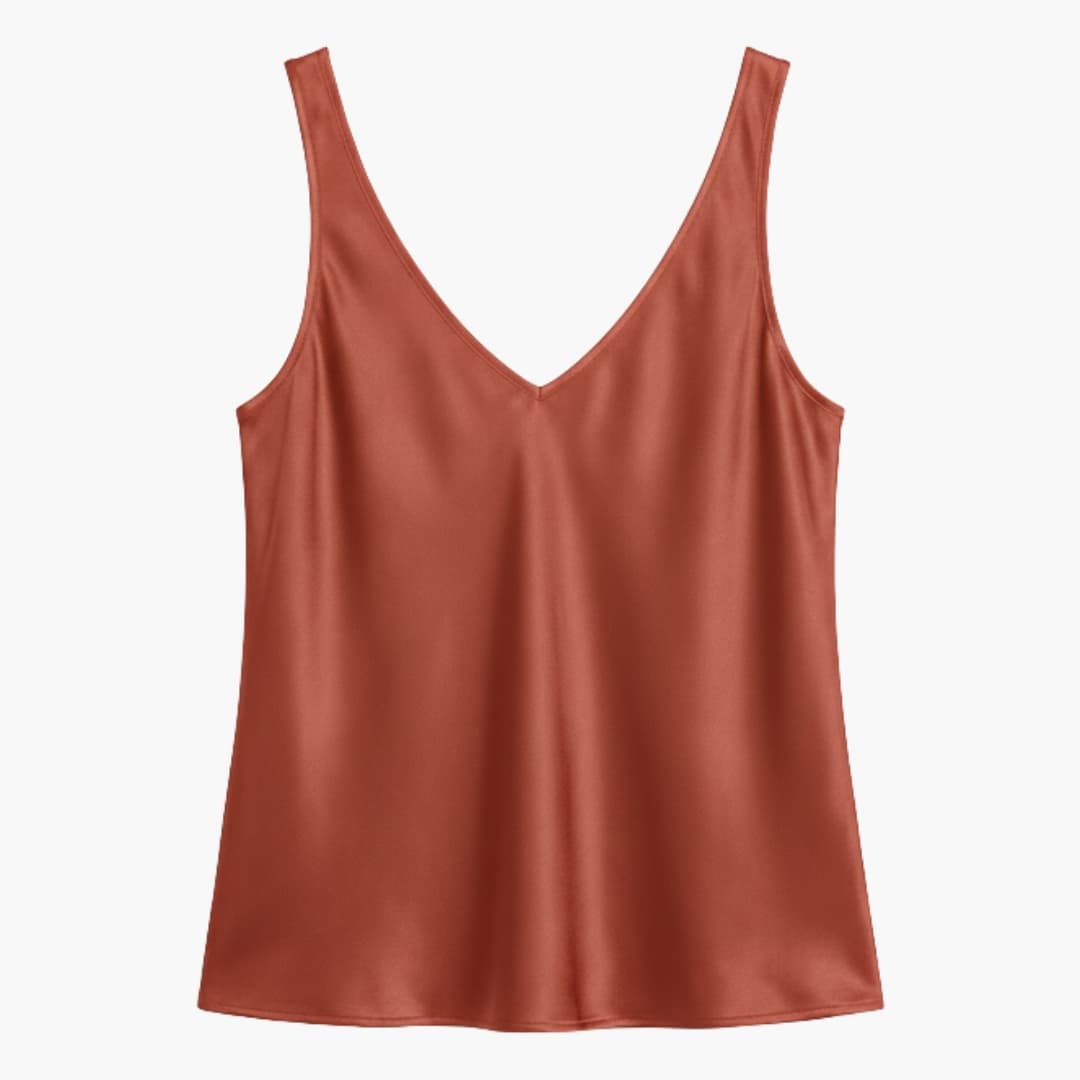 Women's Silk Tank Sleeveless Summer