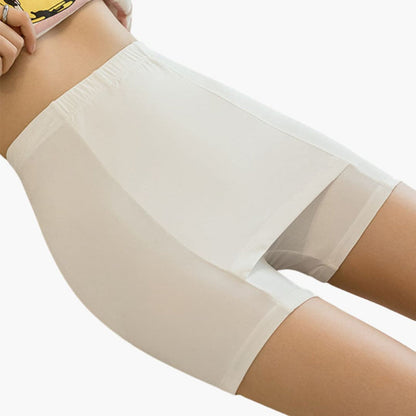 Women's Golf Skort Stretchy Wide Waistband Black