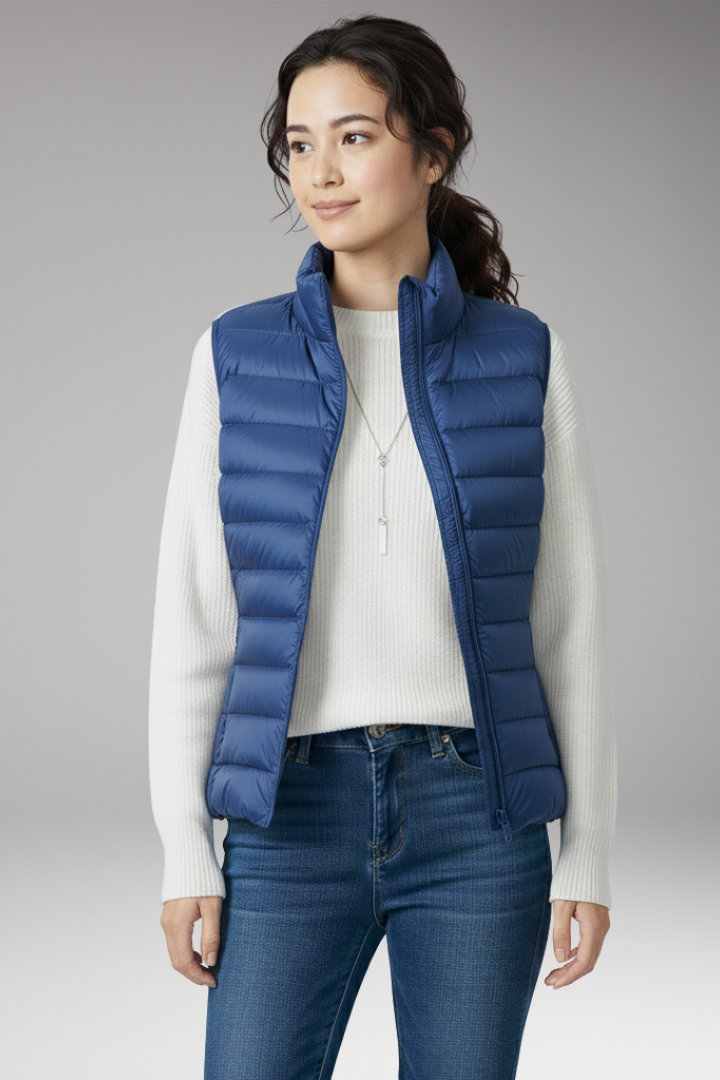 Women's Quilted Vest Sleeveless Jacket