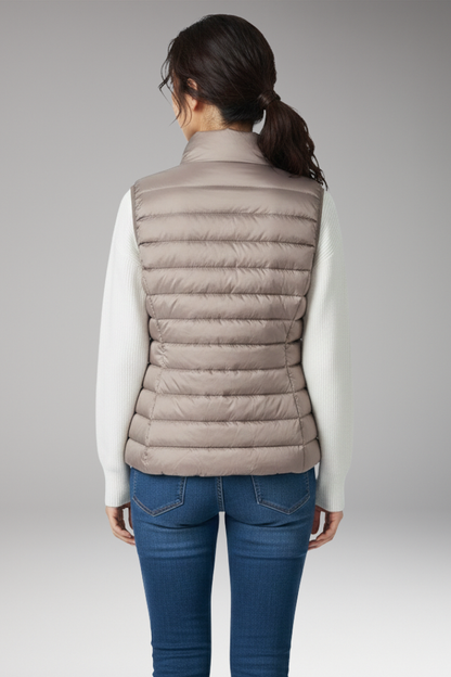 Women's Quilted Vest Sleeveless Jacket