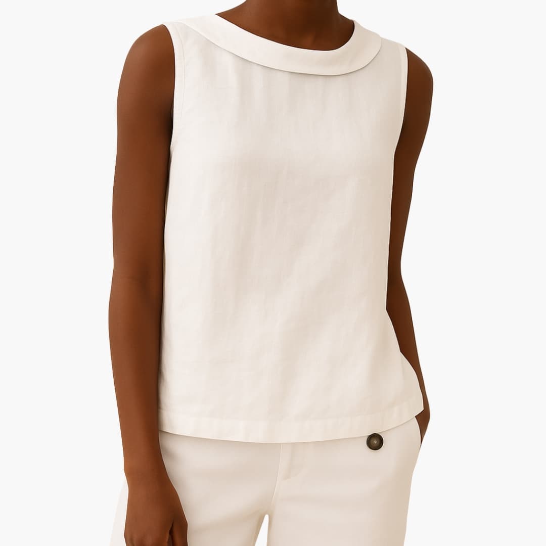 Women's Sleeveless Roll Neck Tank