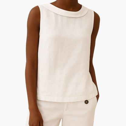 Women's Sleeveless Roll Neck Tank