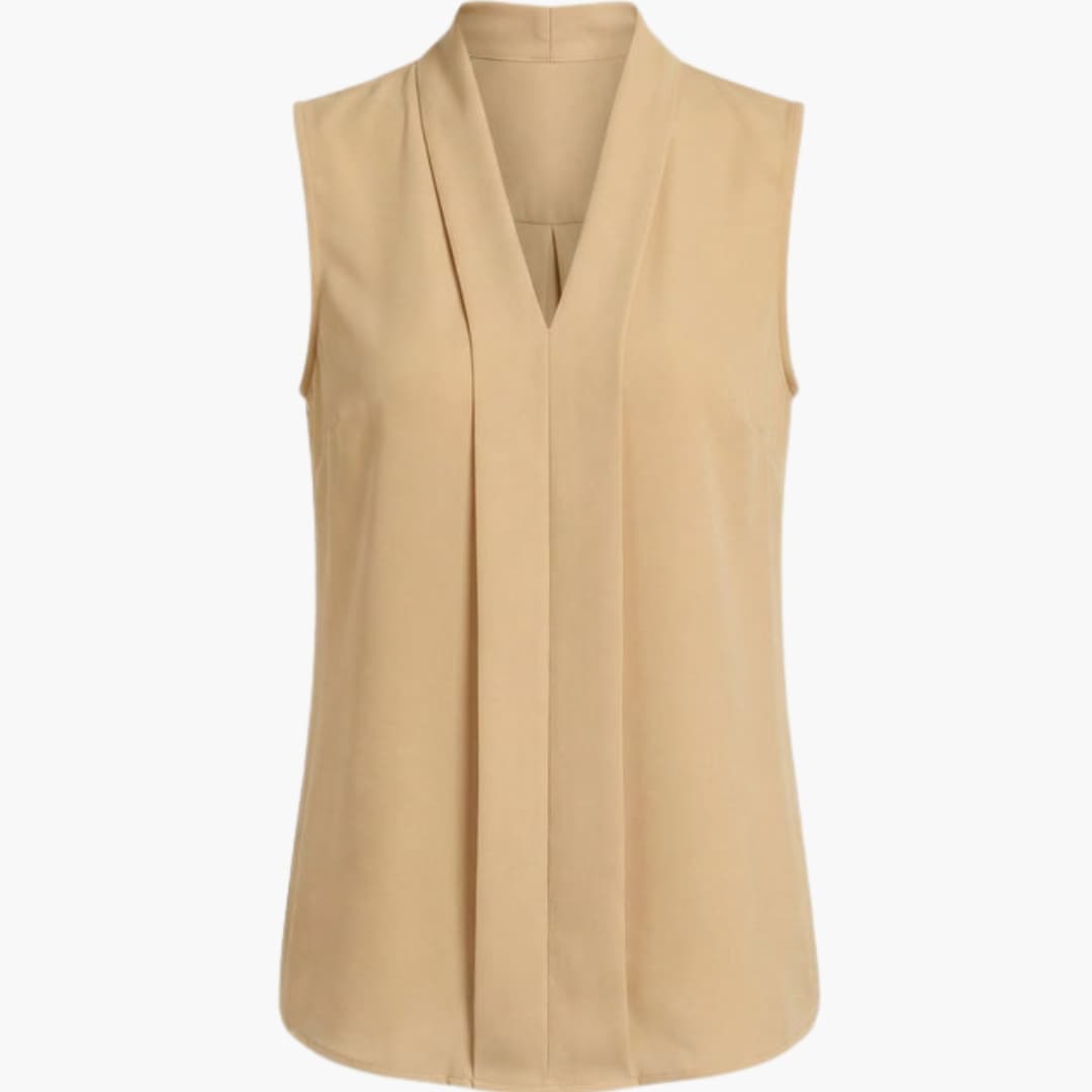 Women's Sleeveless Round Neck Tank