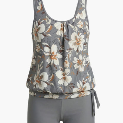 Women's Sleeveless Tankini Swimsuit Set - VibreMode