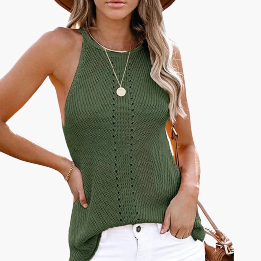 Women's Textured Knit Tank