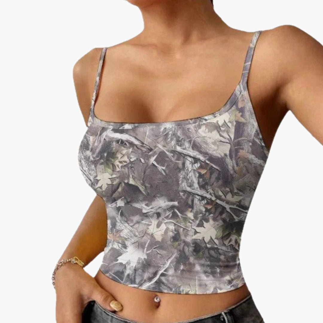 Women's Sleeveless Camo Lightweight