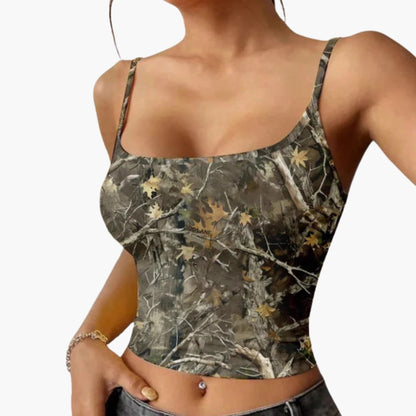 Women's Sleeveless Camo Lightweight - VibreMode