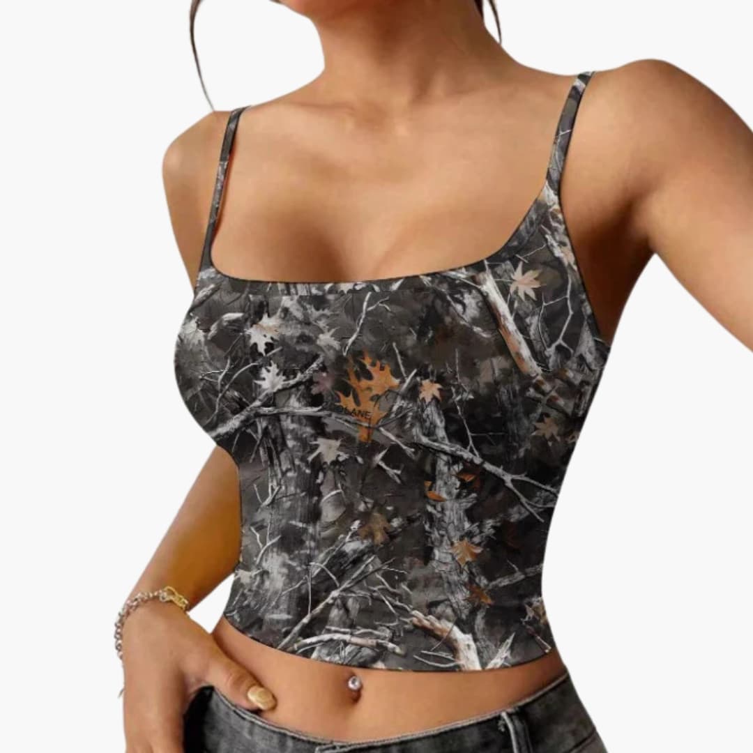 Women's Sleeveless Camo Lightweight