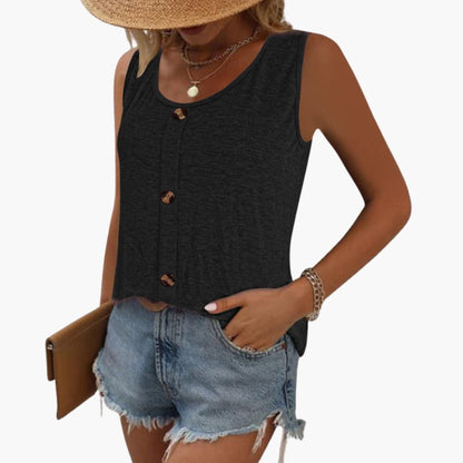 Women's Sleeveless Round Neck - VibreMode