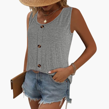 Women's Sleeveless Round Neck
