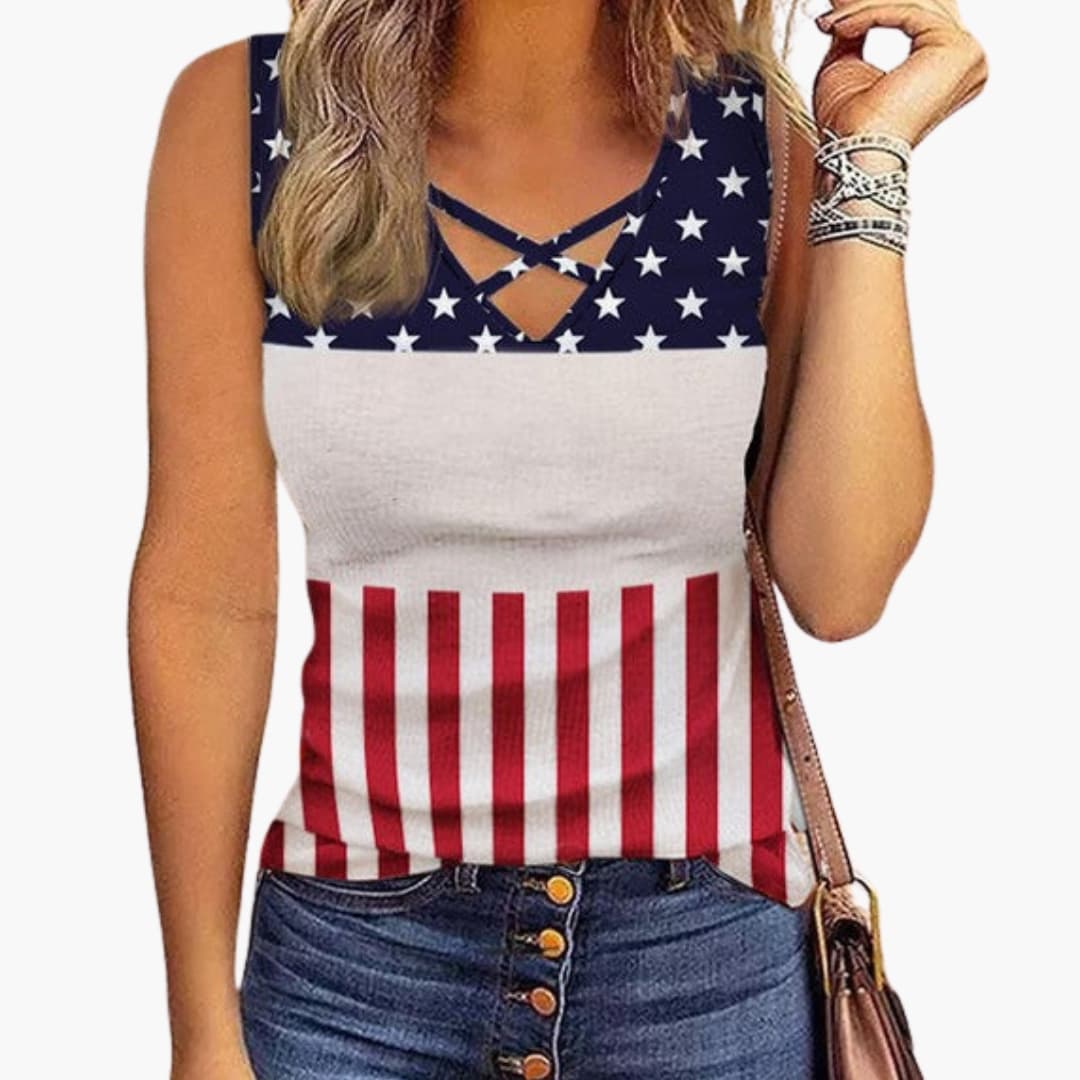 Women's Sleeveless Leopard Print
