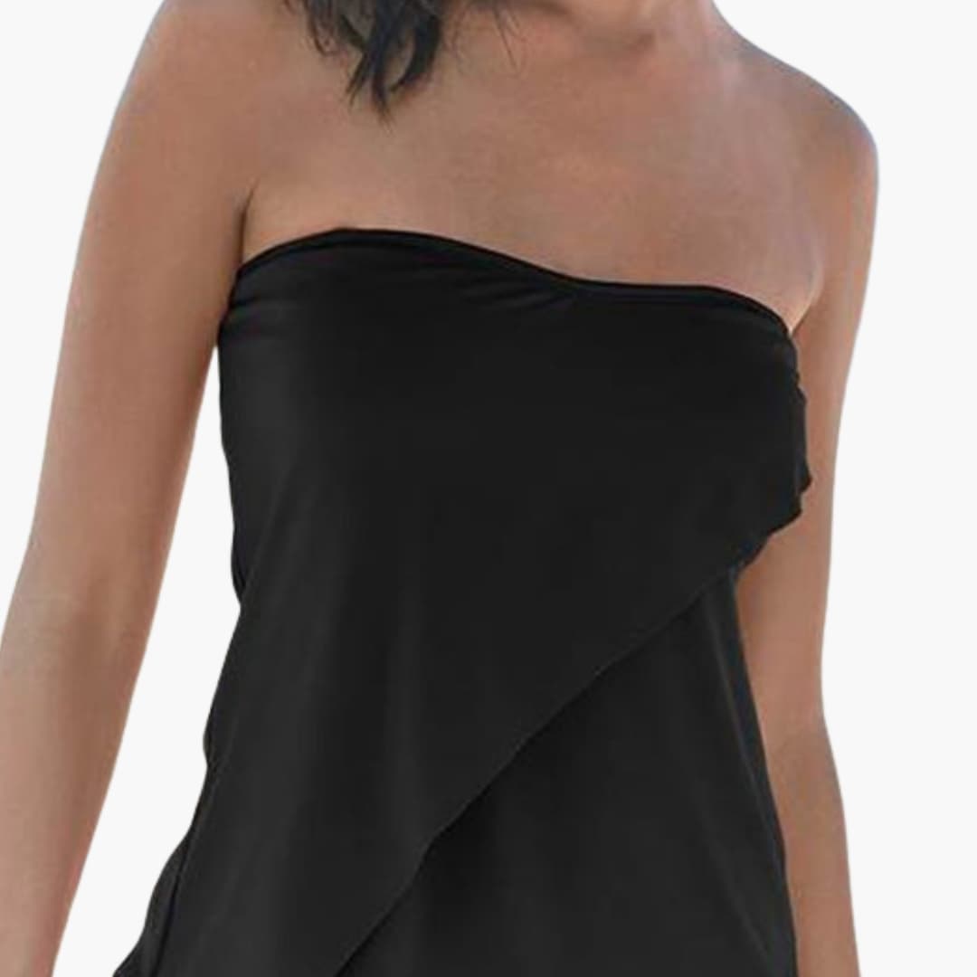 Women's Strapless Tankini Swimsuit Set