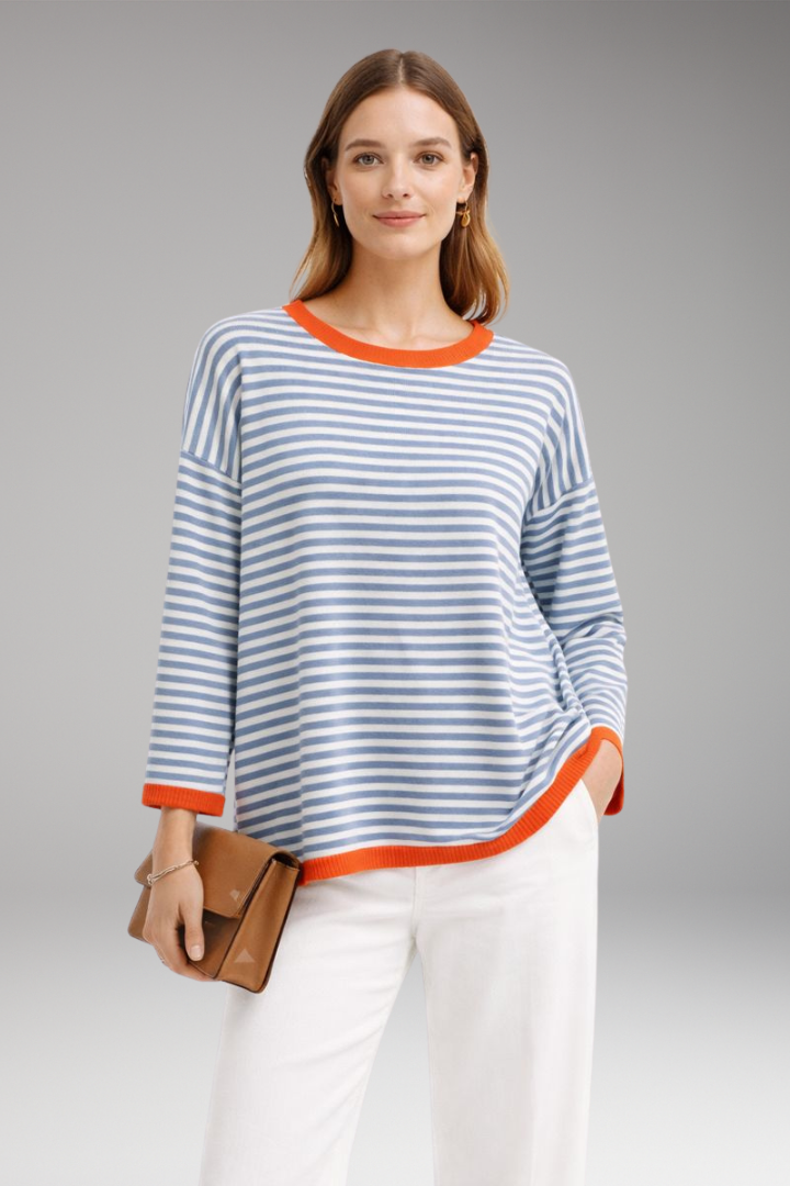 Women's Long Sleeve Striped