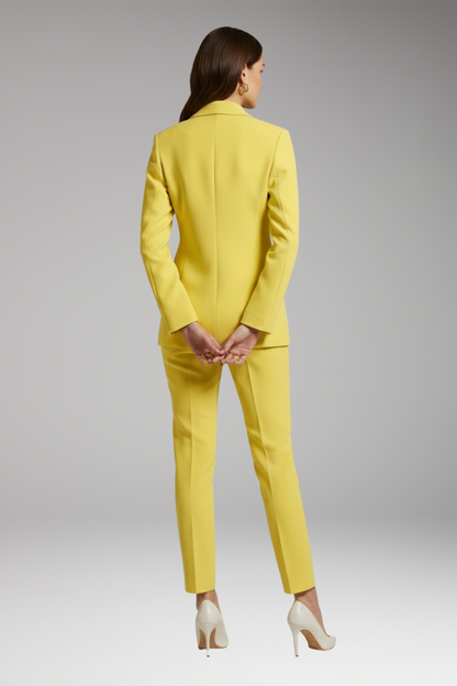 Women's Two Piece Suit Set Jacket Trousers