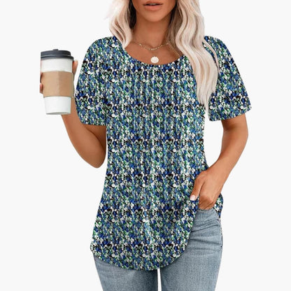 Women's Loose Fit Round Neck T-Shirt