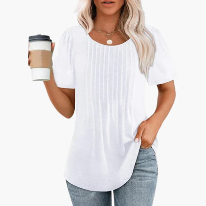 Women's Loose Fit Round Neck T-Shirt