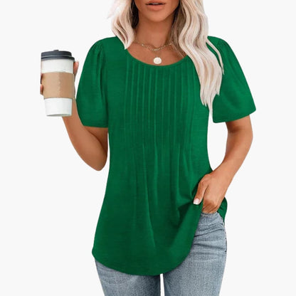 Women's Loose Fit Round Neck T-Shirt