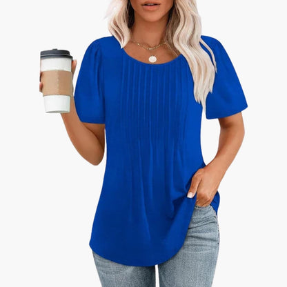 Women's Loose Fit Round Neck T-Shirt