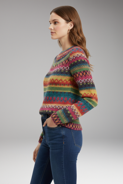Women's Round Neck Knit Sweater