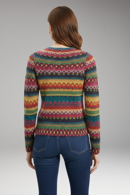Women's Round Neck Knit Sweater