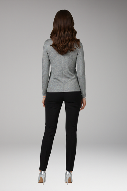 Women's V-Neck Long Sleeve Sweater