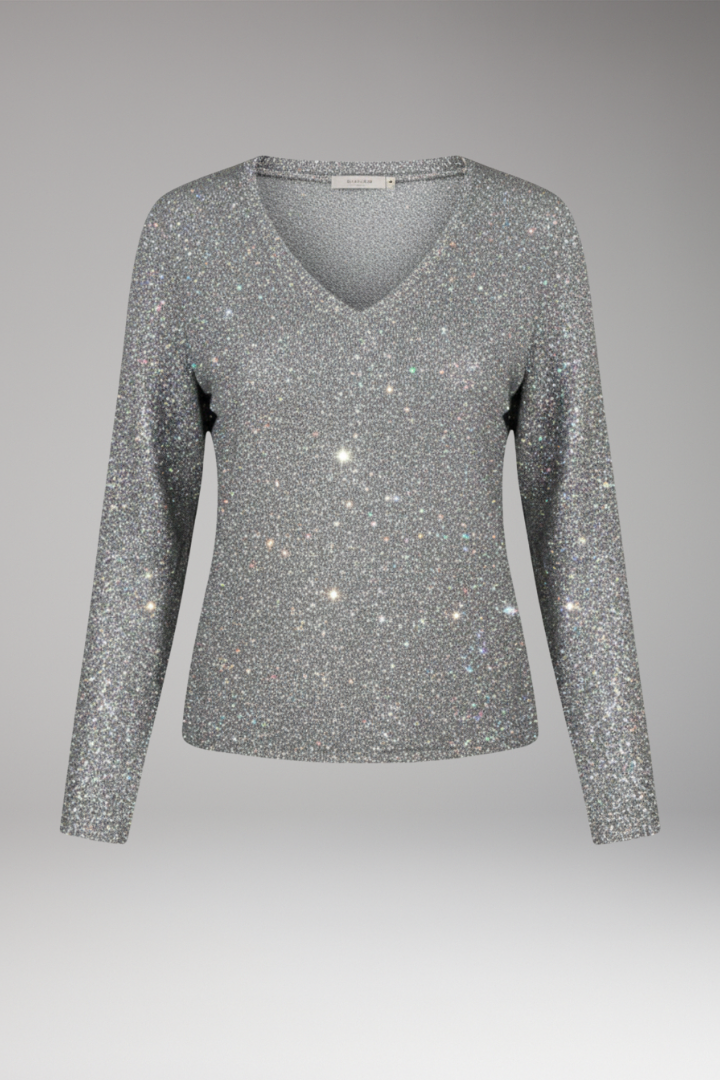 Women's V-Neck Long Sleeve Sweater - VibreMode