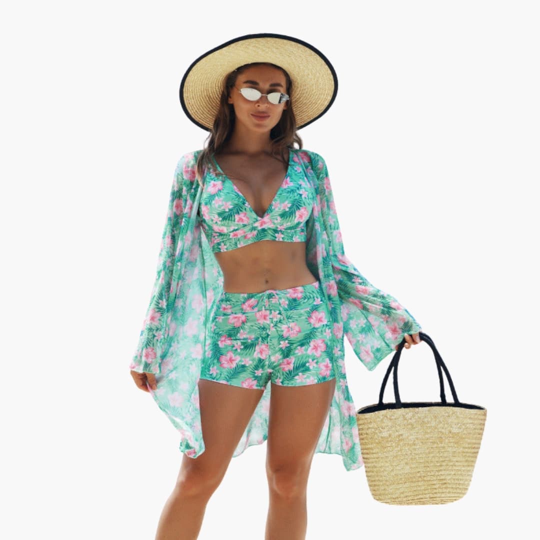 Women's Printed Bikini Set Padded