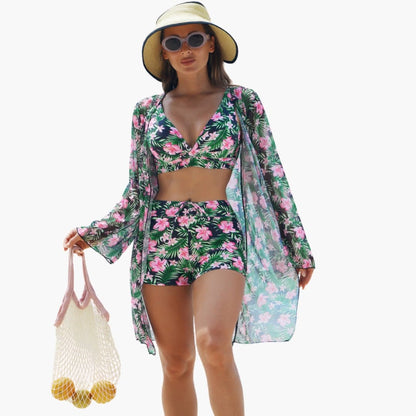 Women's Printed Bikini Set Padded
