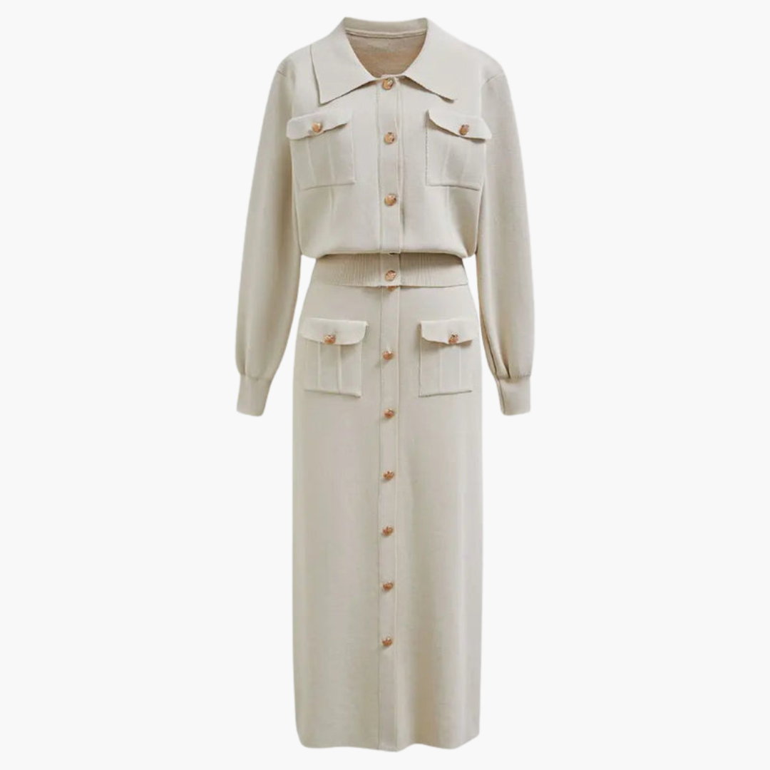 Women's 2 Piece Jacket Skirt Set