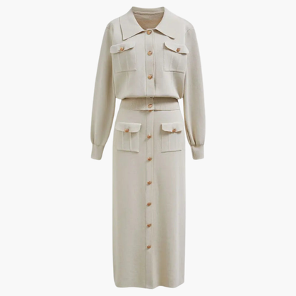 Women's 2 Piece Jacket Skirt Set