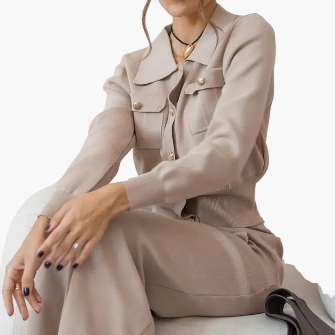 Women's 2 Piece Jacket Skirt Set
