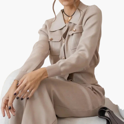 Women's 2 Piece Jacket Skirt Set