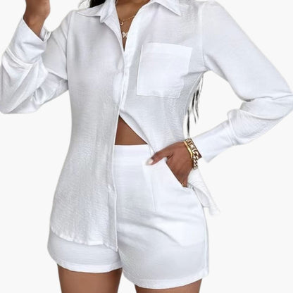 Women's Blazer Shorts Set - VibreMode
