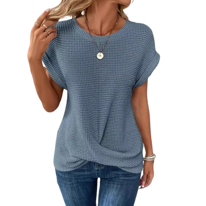 Women's Short Sleeve U-Neck T-Shirt