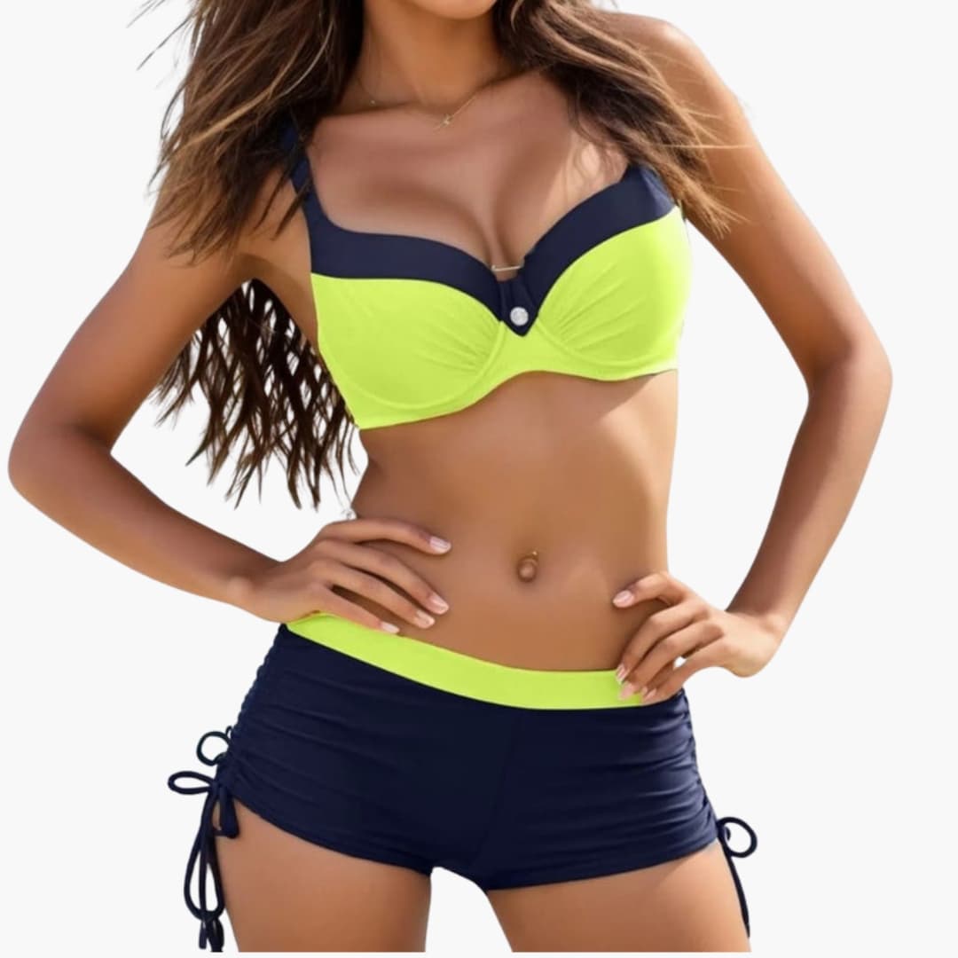 Women's Push-Up Bikini Set Padded Underwire Cups - VibreMode