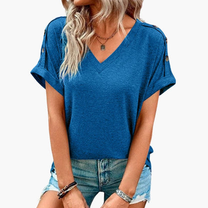 Women's V-Neck Short Sleeve - VibreMode