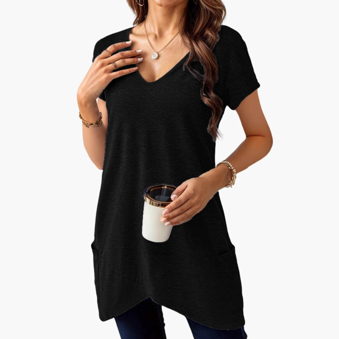Women's V-Neck Pocket T-Shirt