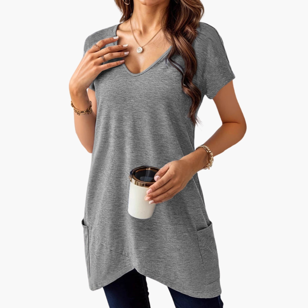 Women's V-Neck Pocket T-Shirt