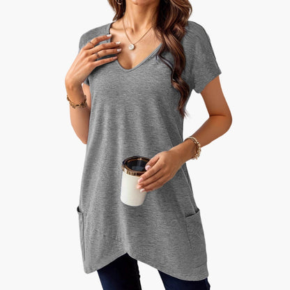 Women's V-Neck Pocket T-Shirt