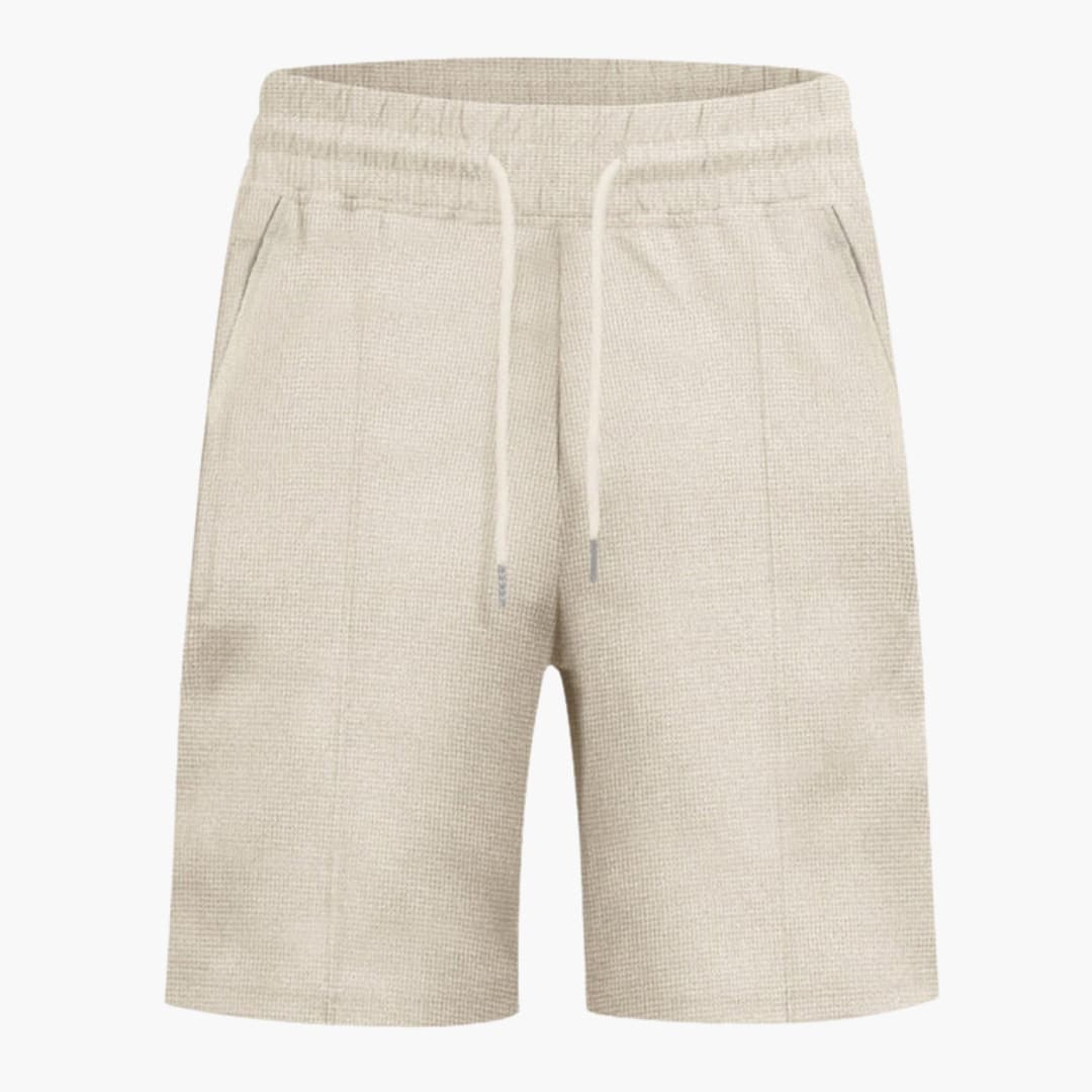 Women's Elastic Waist Straight Leg Shorts - VibreMode