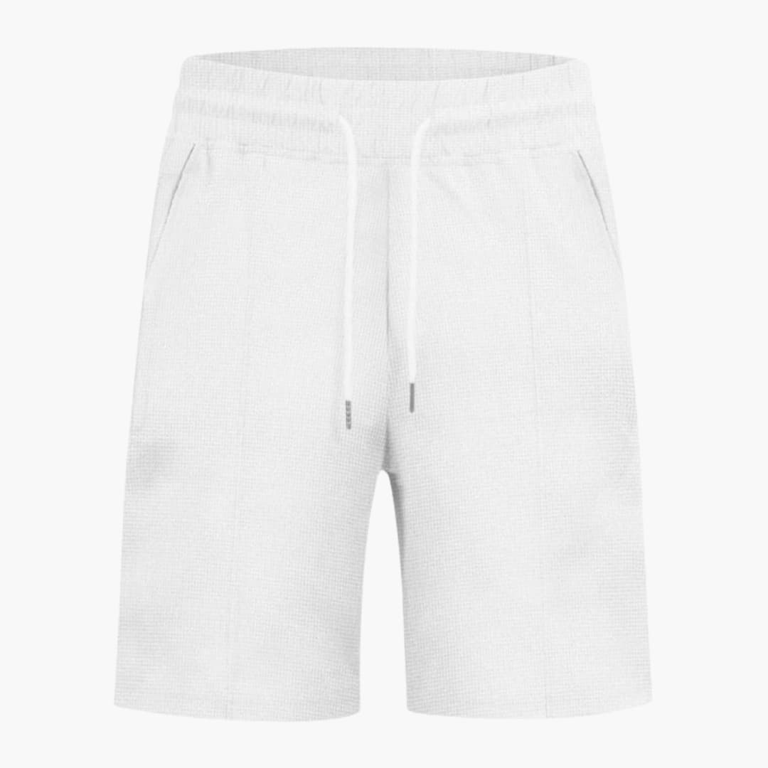 Women's Elastic Waist Straight Leg Shorts