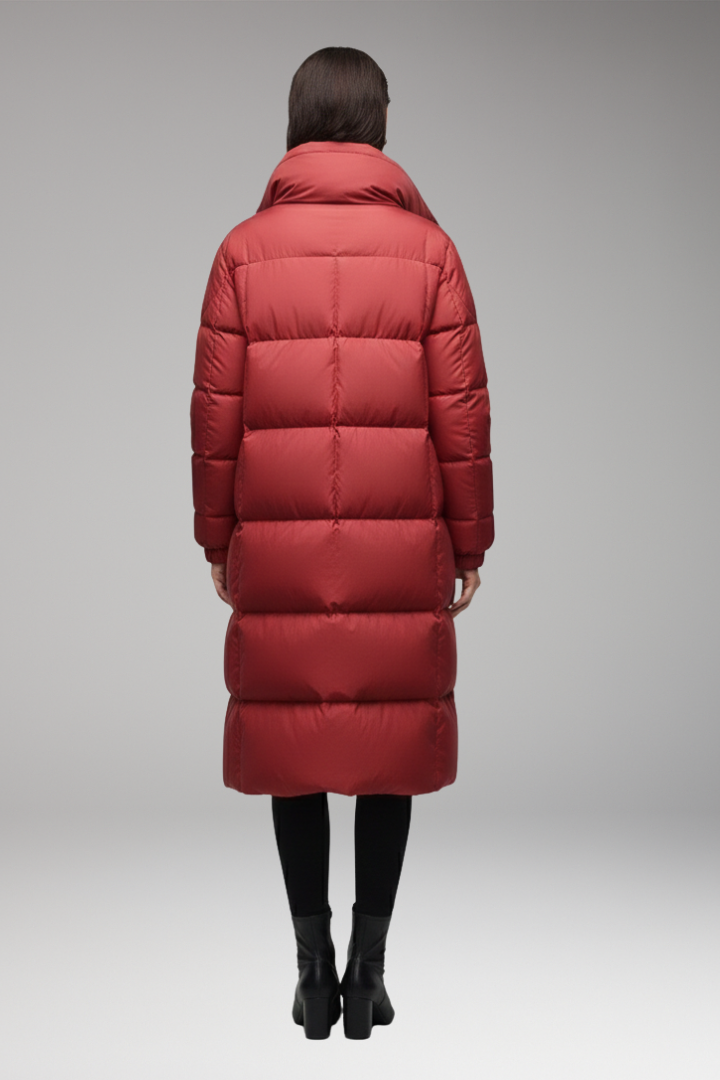 Women's Quilted Winter Coat High Collar