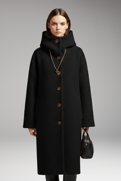 Women's Insulated Winter Coat Raised Collar